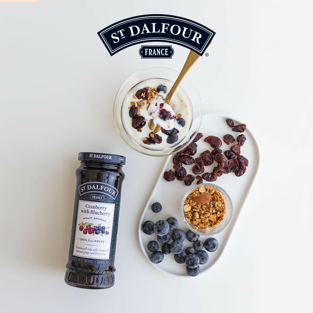 ST. DALFOUR Cranberry With Blueberry Fruit Spread