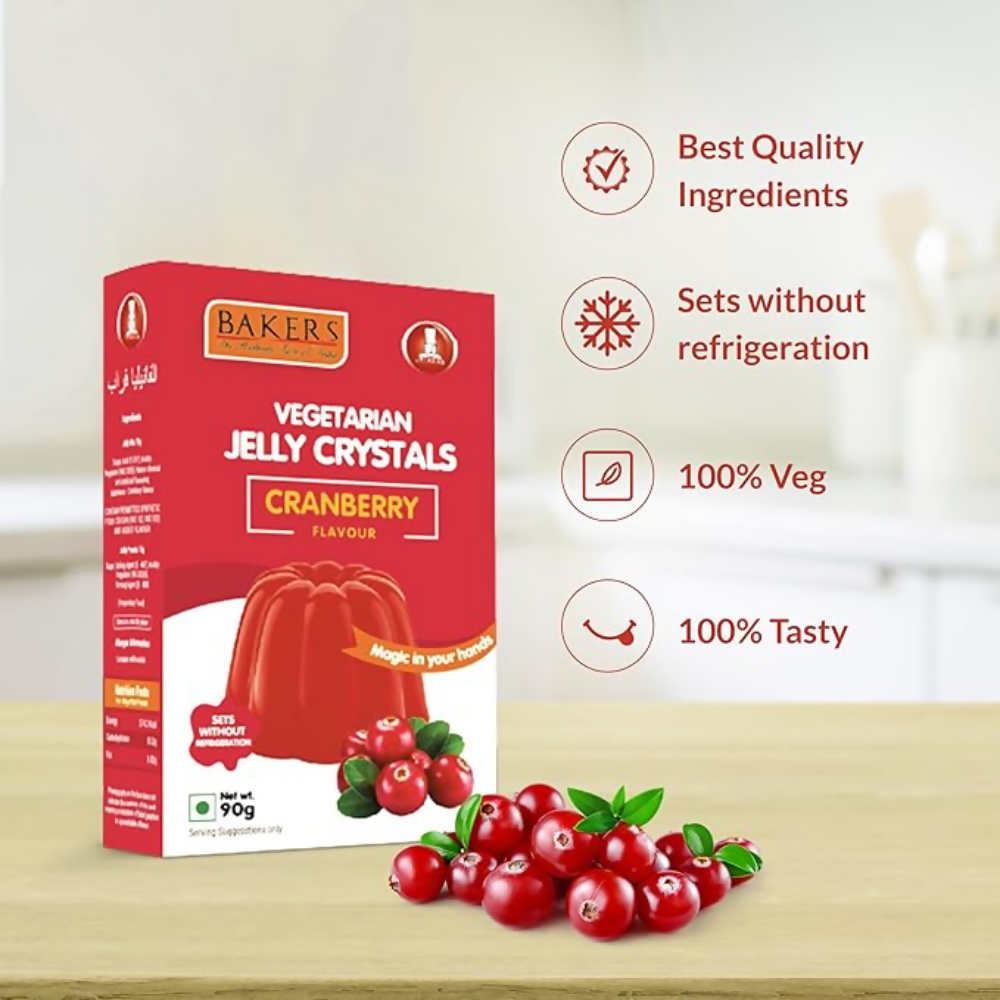 BAKERS Jelly Crystals - Cranberry