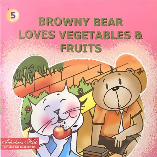 Browny Bear Loves Vegetables.5