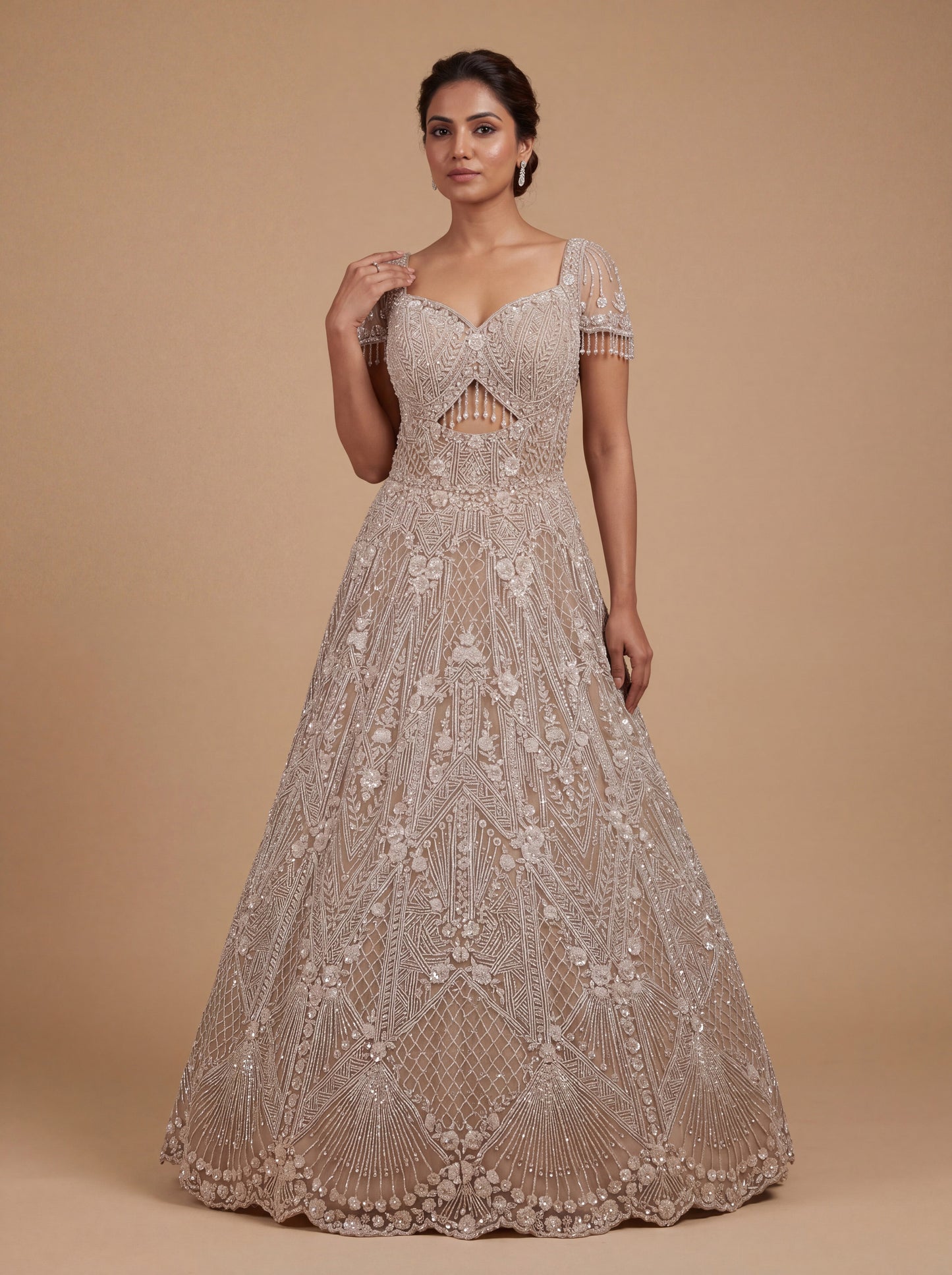 Rose Gold Glam Gown