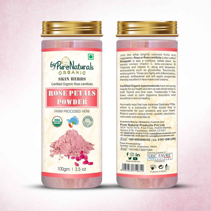 byPureNaturals Organic Rose Petals Powder