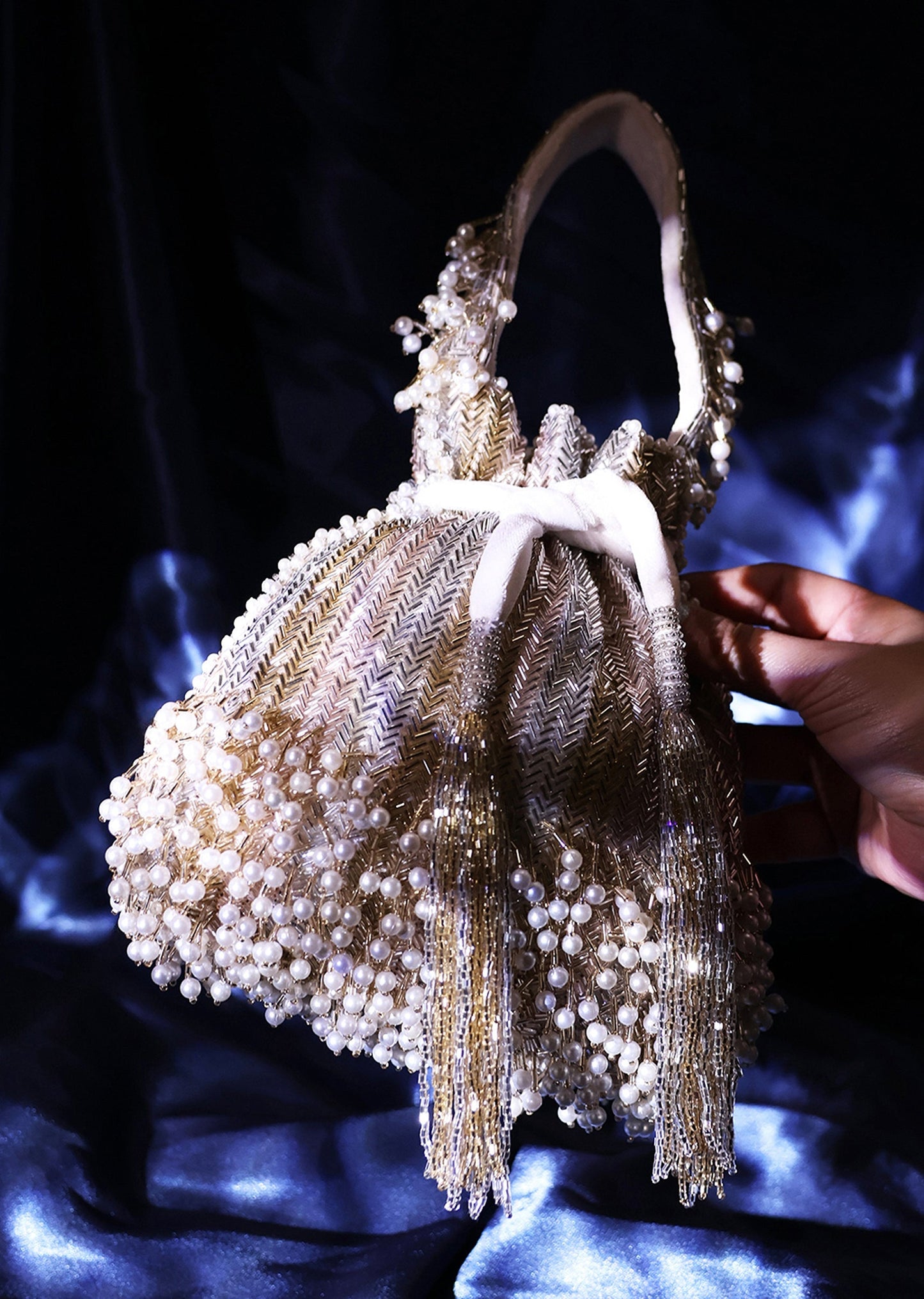 Royal Gold Heritage Potli Bag