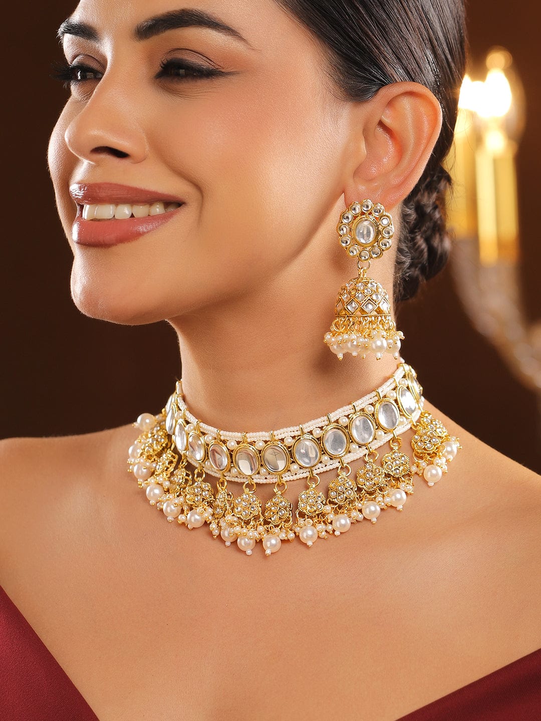 Golden Dawn of Kundan Necklace Set