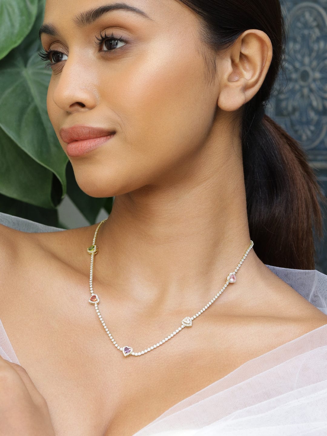 Beloved Hearts Adorn Necklace