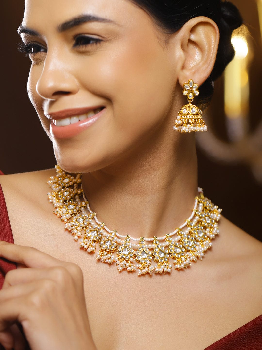 Kundan Dreamscape Necklace Set