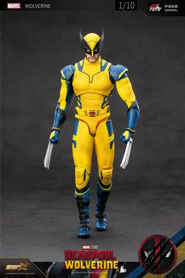 ZD Toys: Deadpool and Wolverine - Wolverine Yellow Suit 1:10 Scale Action Figure