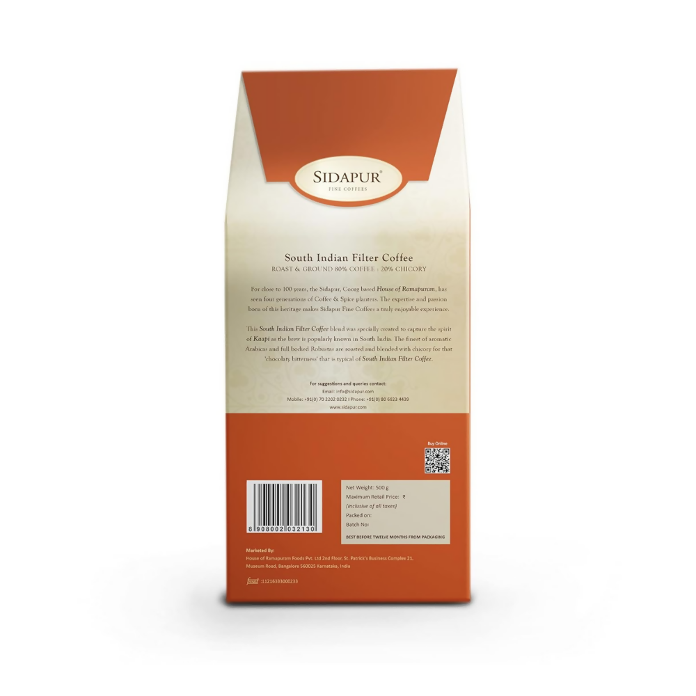 Sidapur South Indian Filter Coffee Packet