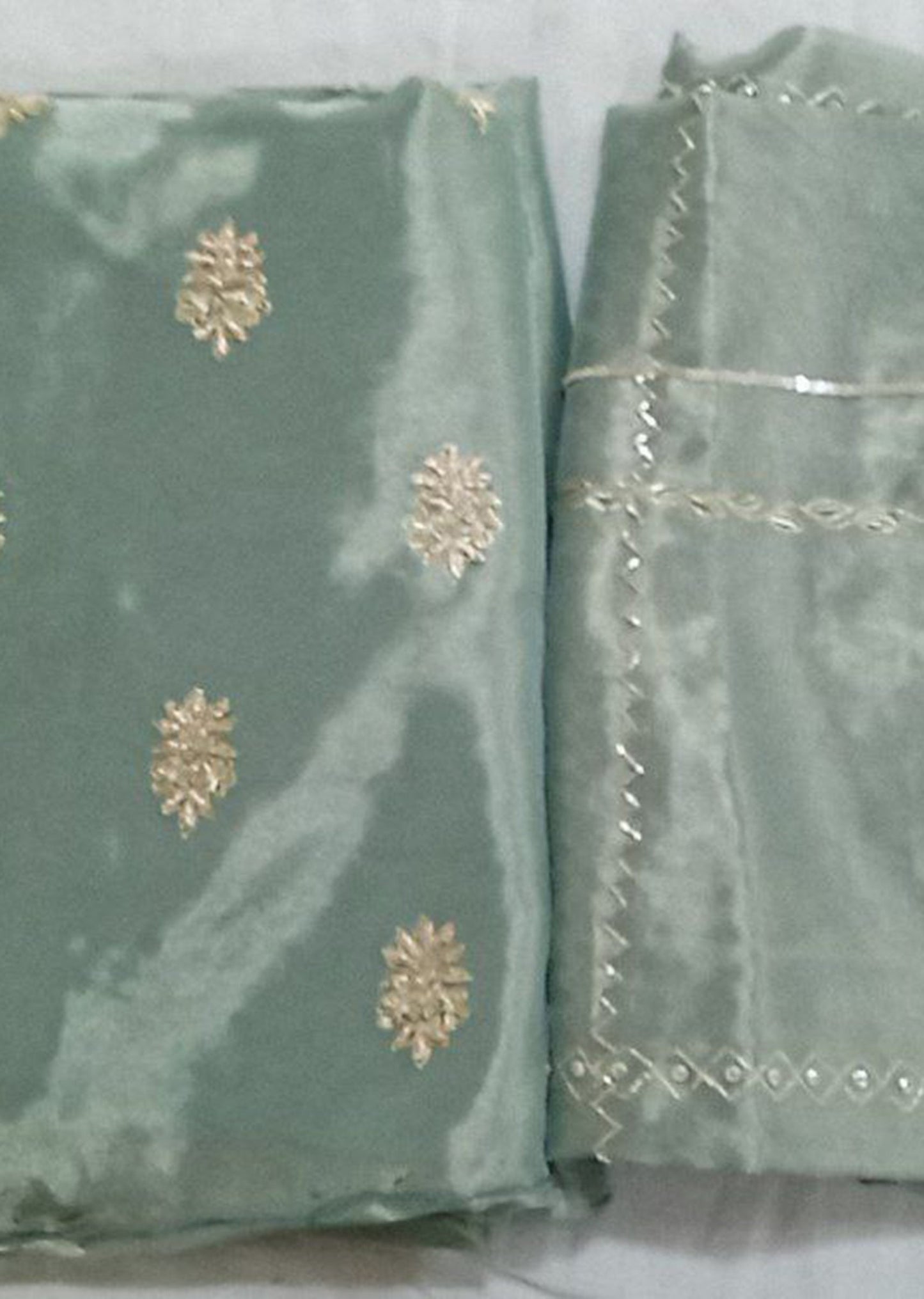 Sage Frost Dress Material