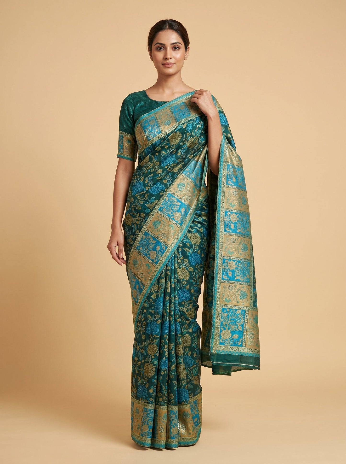 Sage Handloom Saree