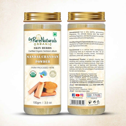 byPureNaturals Organic Sandal Chandan Powder