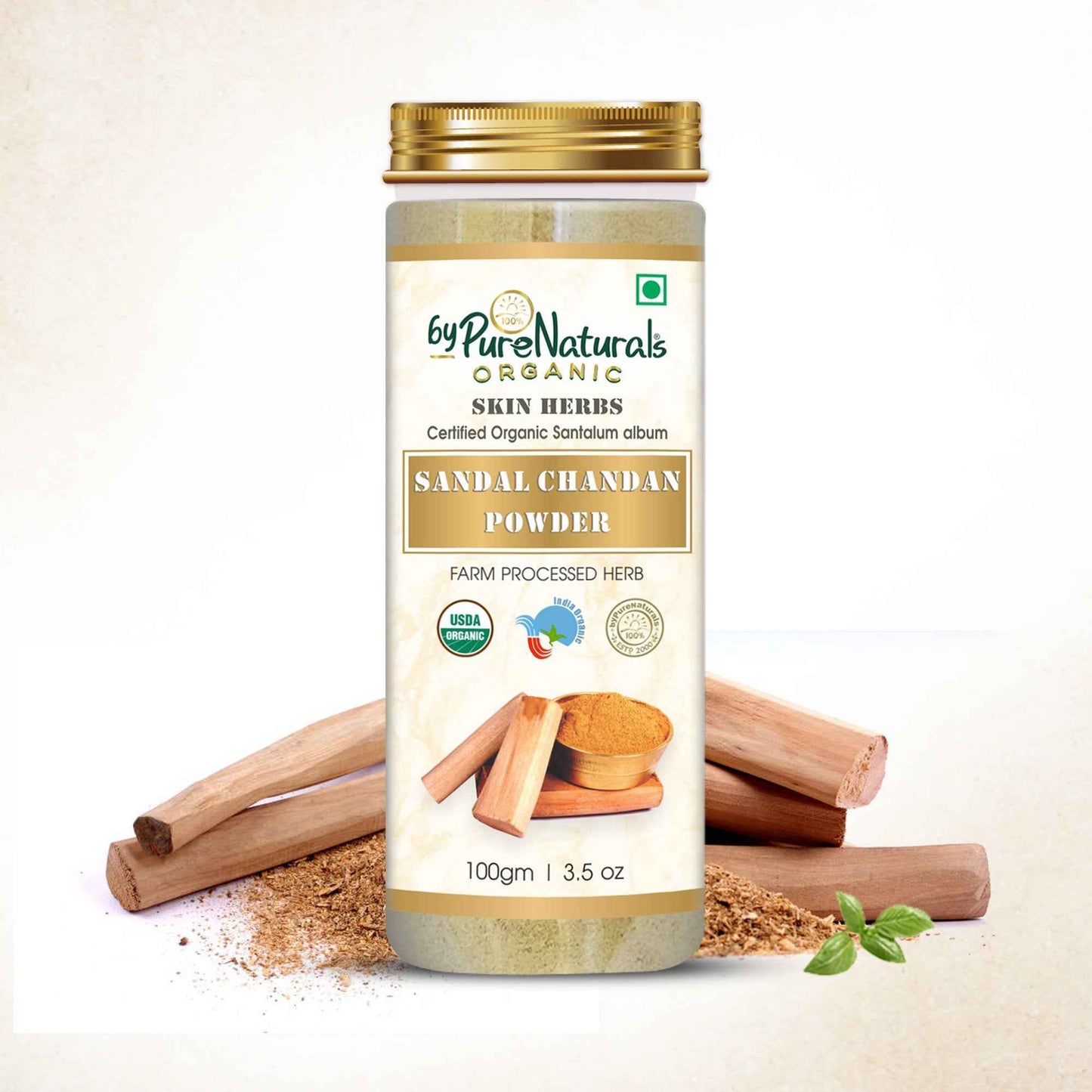 byPureNaturals Organic Sandal Chandan Powder
