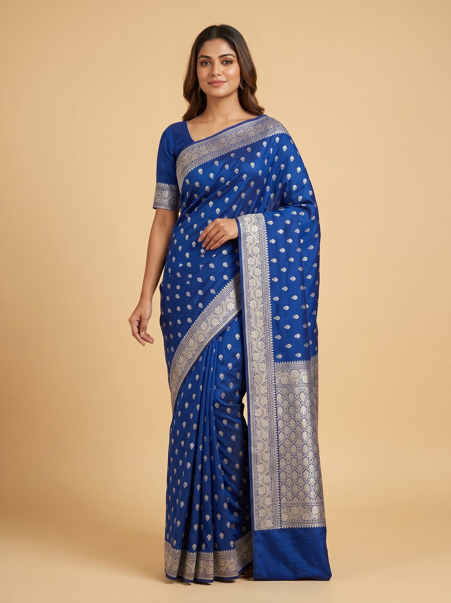 Sapphire Embroidered Saree