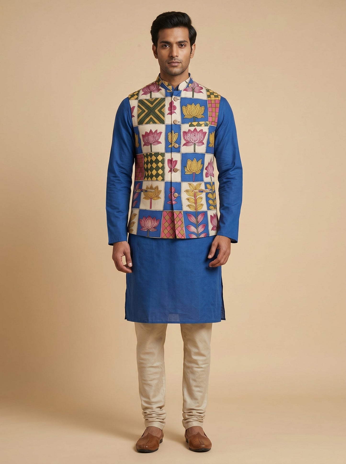 Sapphire Jacket Kurta Set