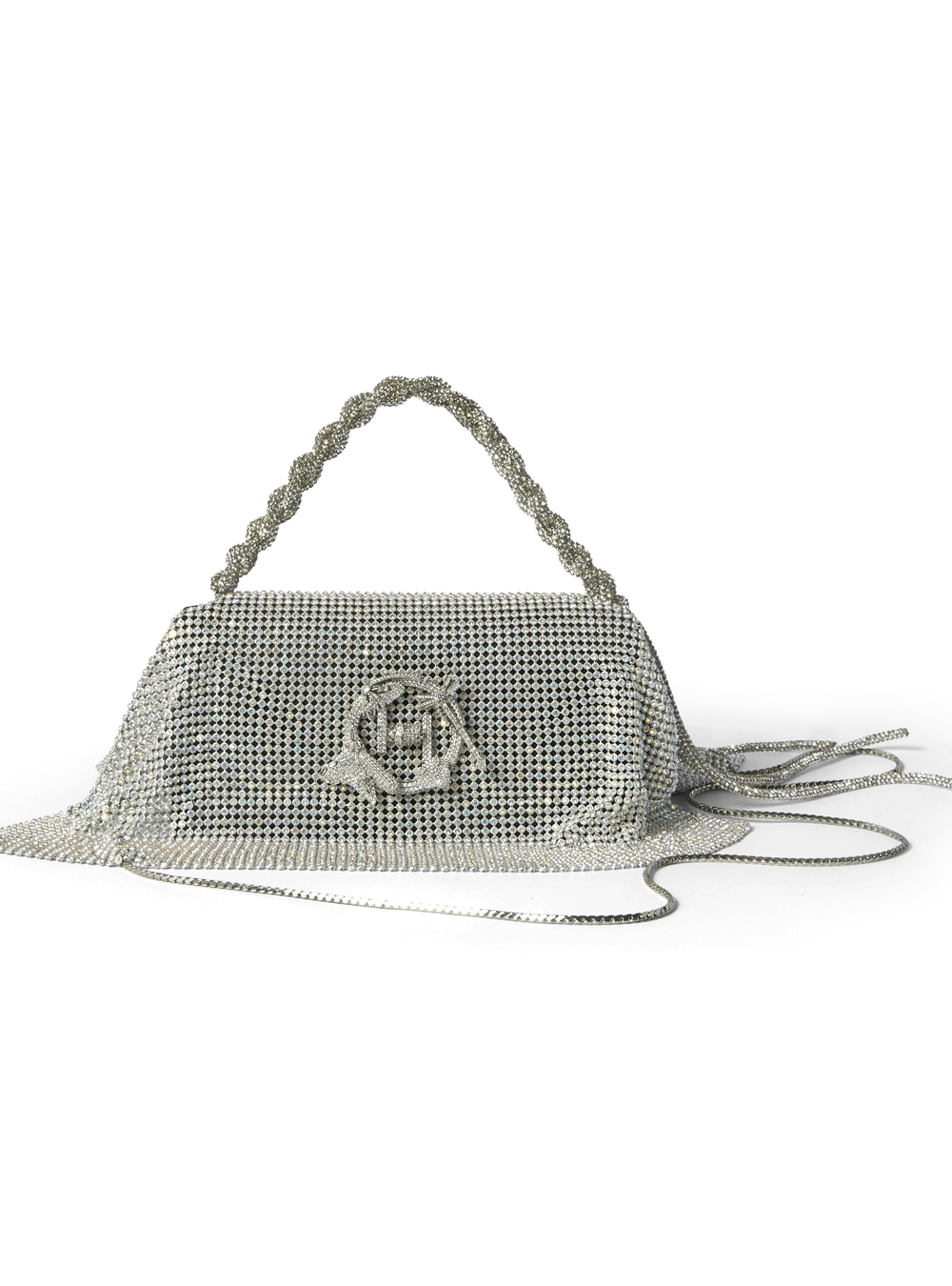 The Midi Crystal Furbie Handbag