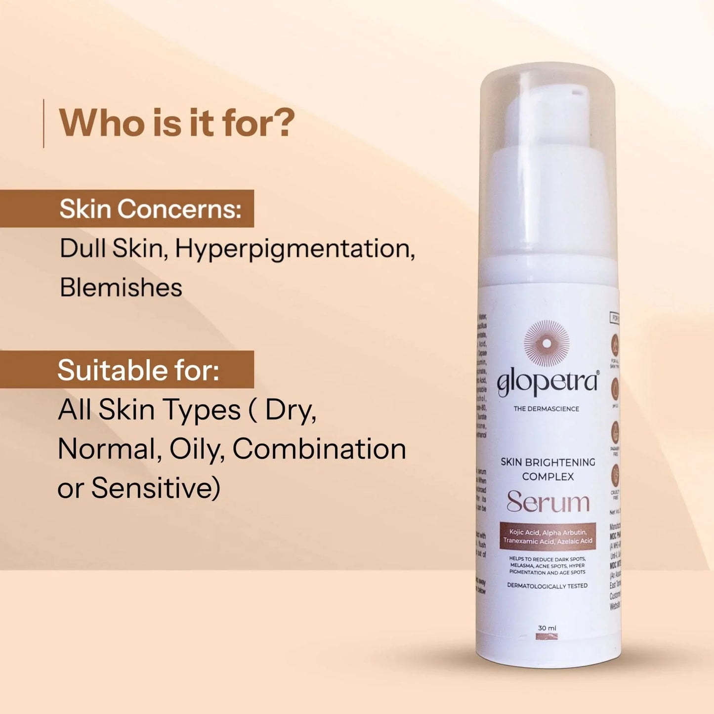Glopetra Skin Brightening Complex Serum