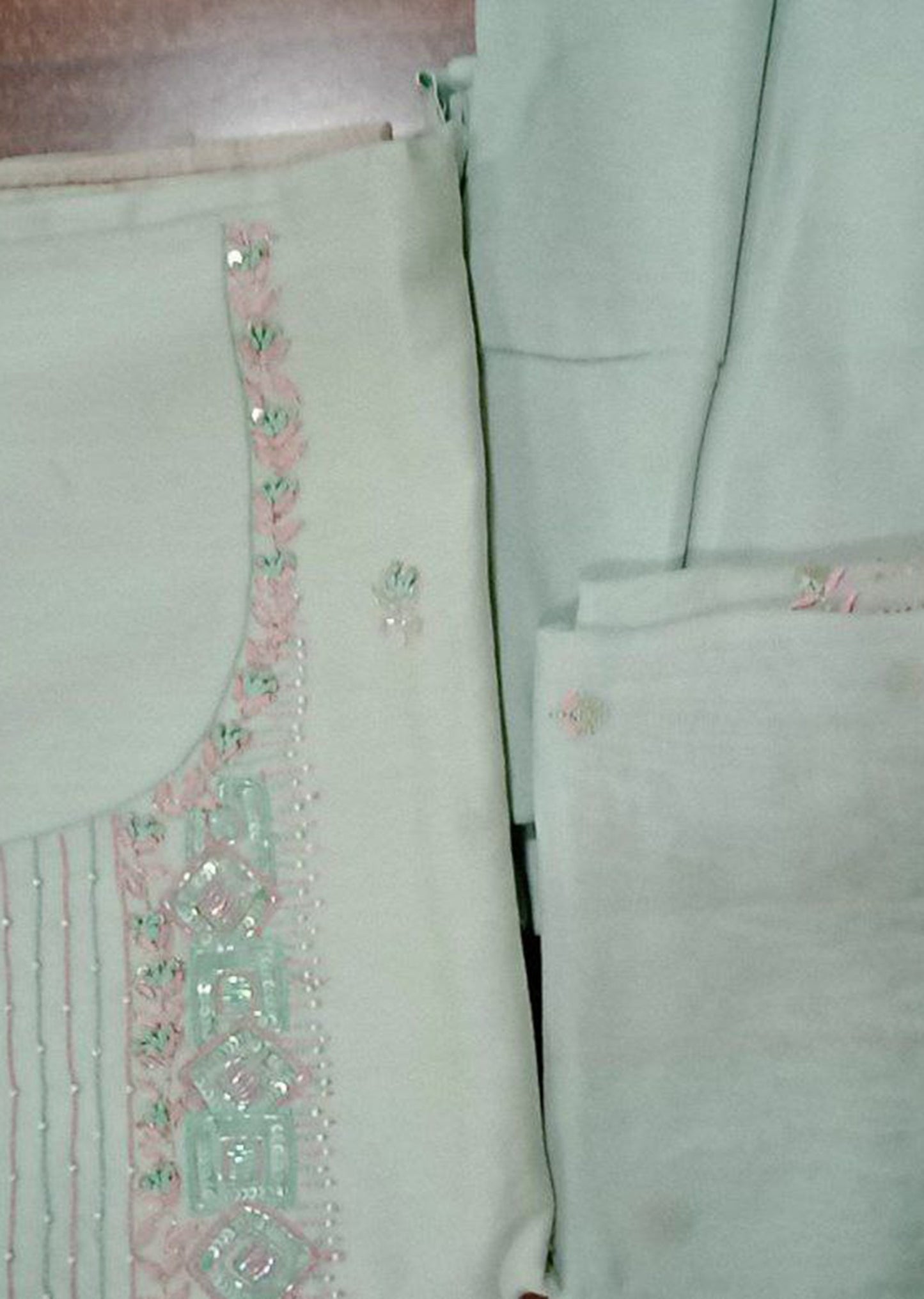 Sky Mist Dress Material