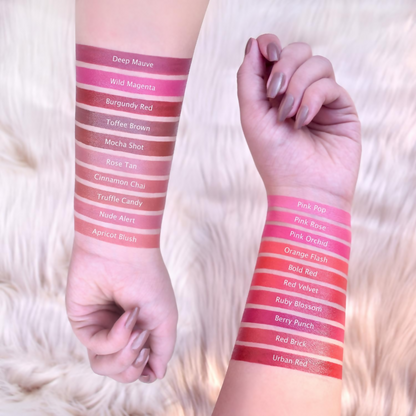 Iba Long Stay Matte Lipstick - M03 Toffee Brown