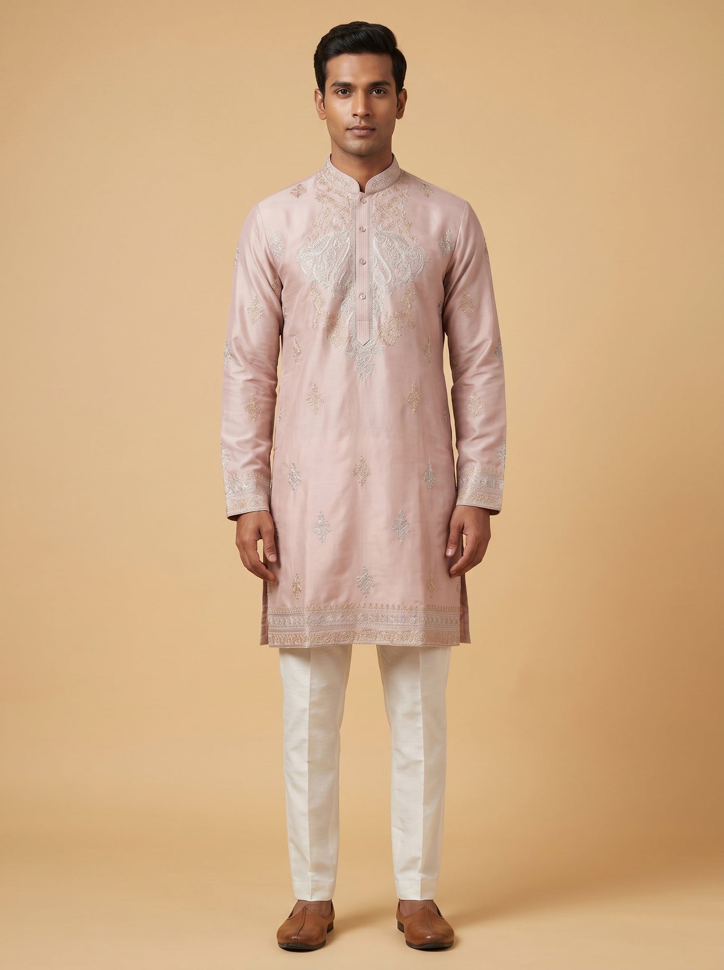 Soft Pink Kurta Set