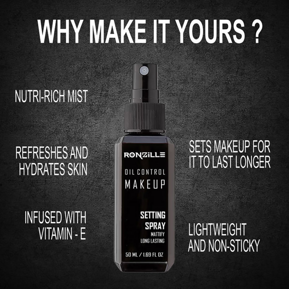 Ronzille Oil Control Makeup Setting Spary