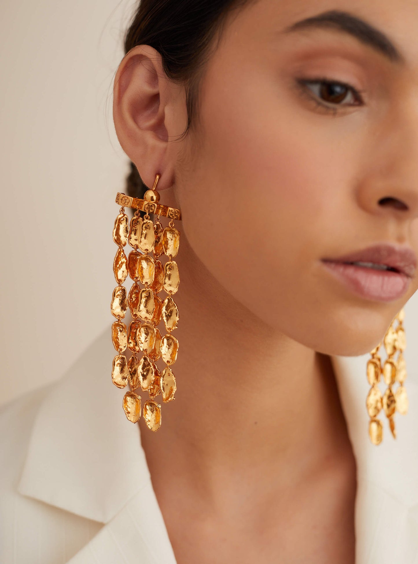 OH Poppi Dewdrop Statement Earrings
