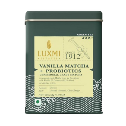 Luxmi Estates Vanilla Matcha with Probiotics