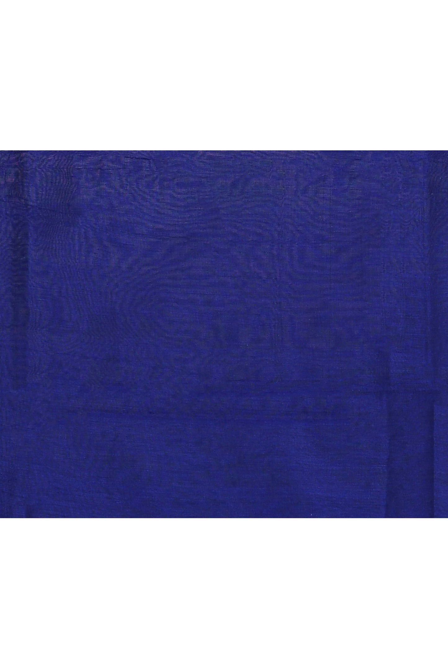 Piyari Fashion Women's Blue Sequins Embellished Cotton Blend Jamdani Saree