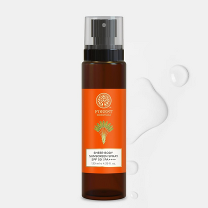 Forest Essentials Sheer Sunscreen Body Spray SPF 50|PA++++