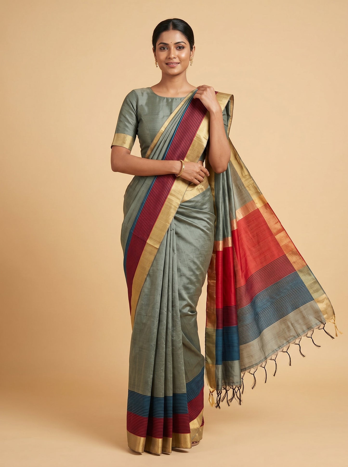 Taffy Handloom Saree
