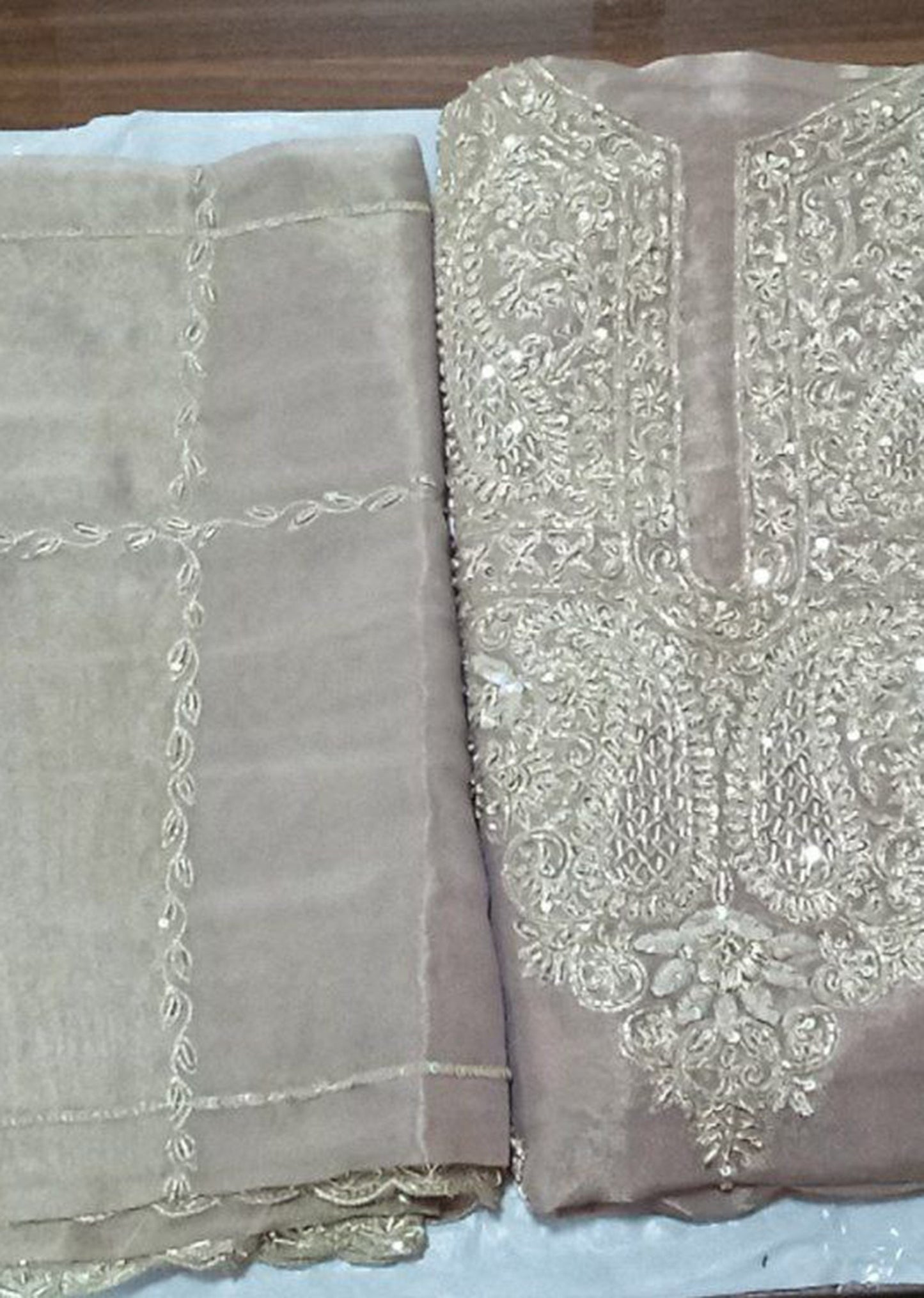 Thistle Mist Dress Material