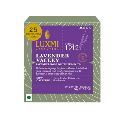 Luxmi Estates Lavender Valley White Tea