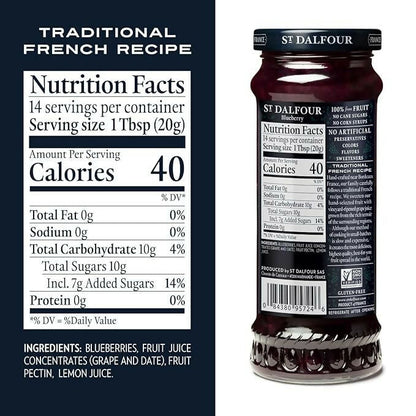 ST. DALFOUR Blueberry Fruit Spread