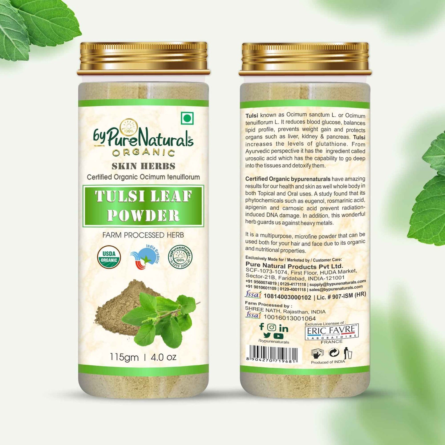 byPureNaturals Organic Tulsi Powder