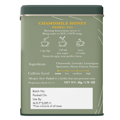 Luxmi Estates Chamomile Honey Herbal Infusion