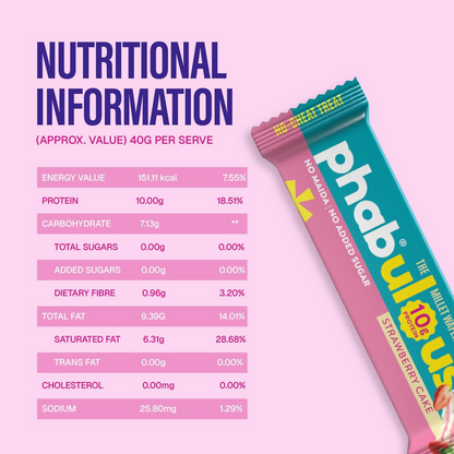 Phab Millet Wafer - Strawberry Protein Wafer
