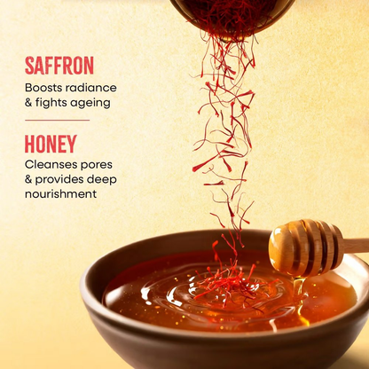 Nykaa Saffron & Honey Sheet Mask