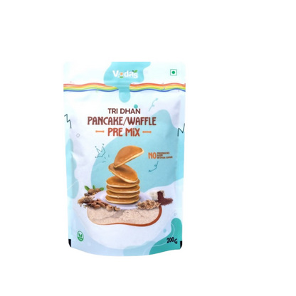 Vedas Kitchen Tri Dhan Waffle/Pancake Premix