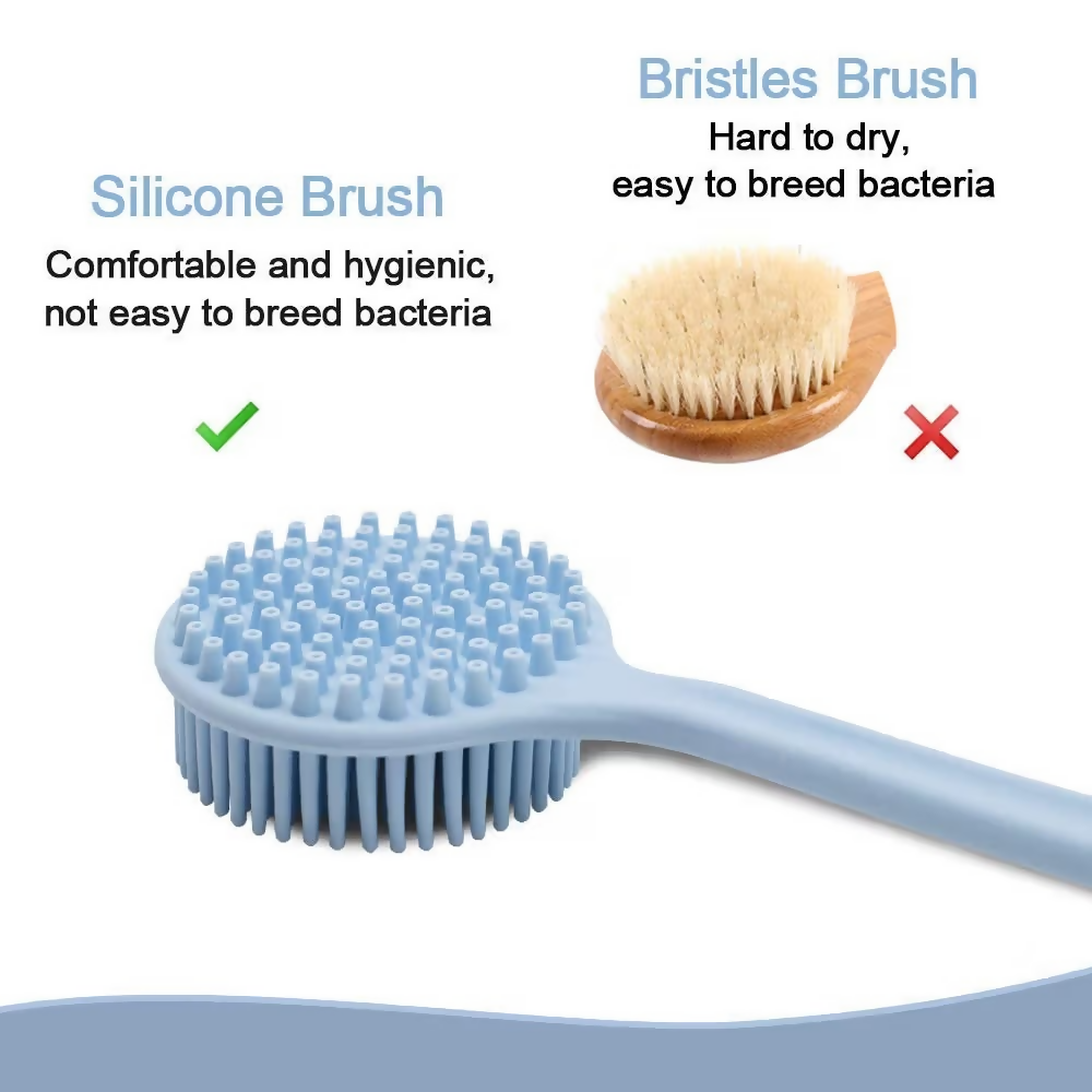 Bronson Professional Back Cleansing Scrubber Silicone Bath Brush
