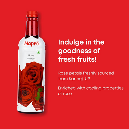 Mapro Rose Sharbat Bottle