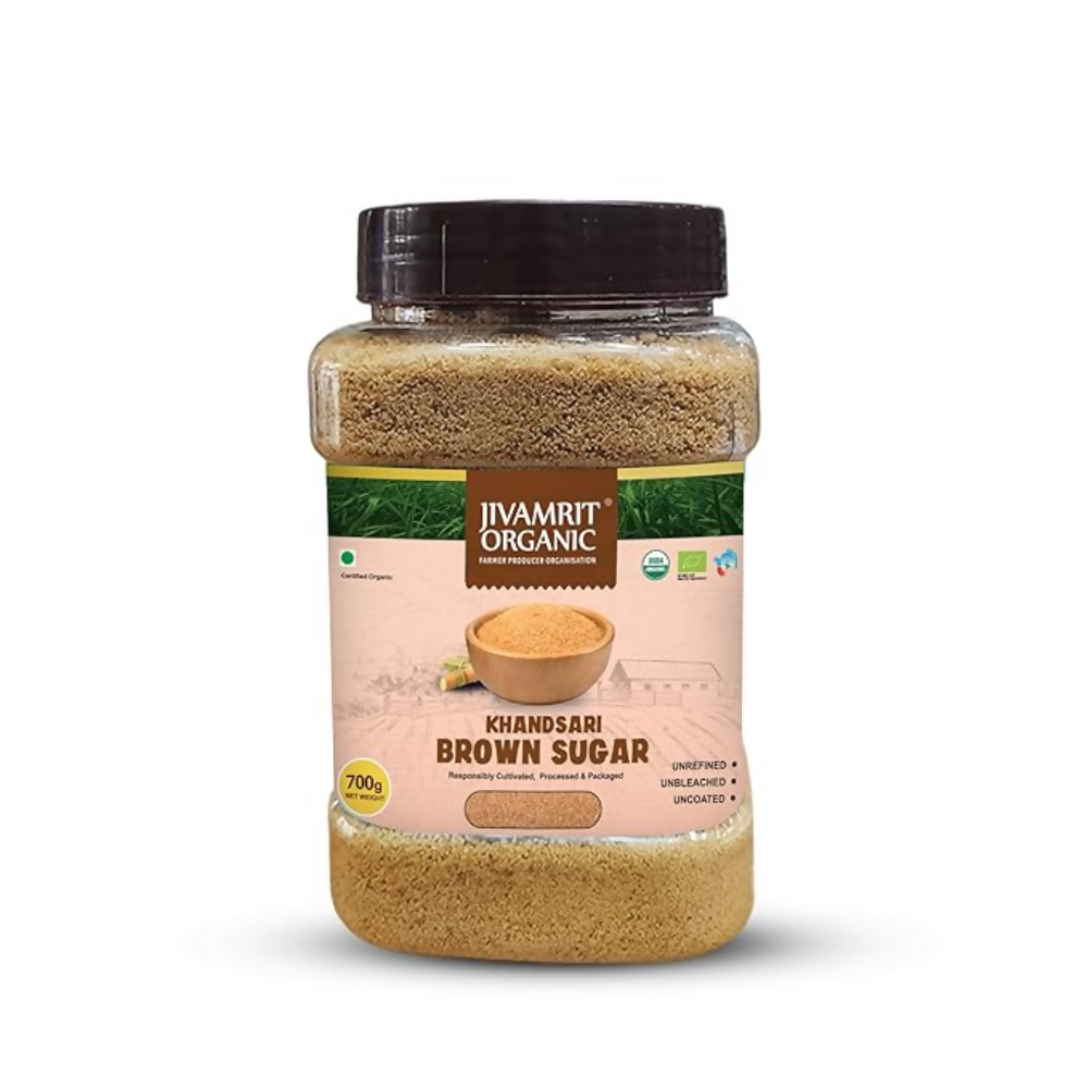 Jivamrit Organic Khandsari Brown Sugar