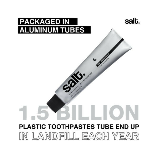 Salt. Oral Care Dusk Vanilla Night Toothpaste