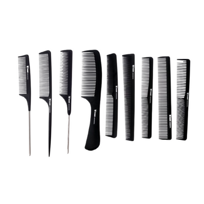 Bronson Professional 9 Pcs Hair Combs Set