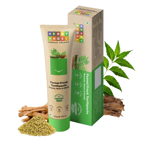 Herby Angel Fennel Fresh Toothpaste for Kids