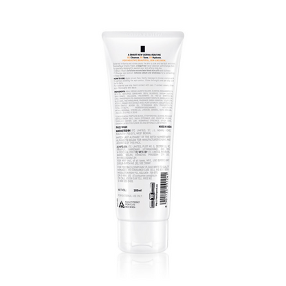 Dermafique Vitality Flash Facial Cleanser Exfoliating Face wash