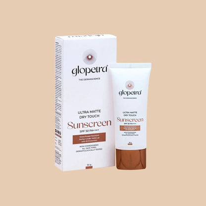 Glopetra Ultra Matte Dry Touch Sunscreen Spf 50 Pa+++