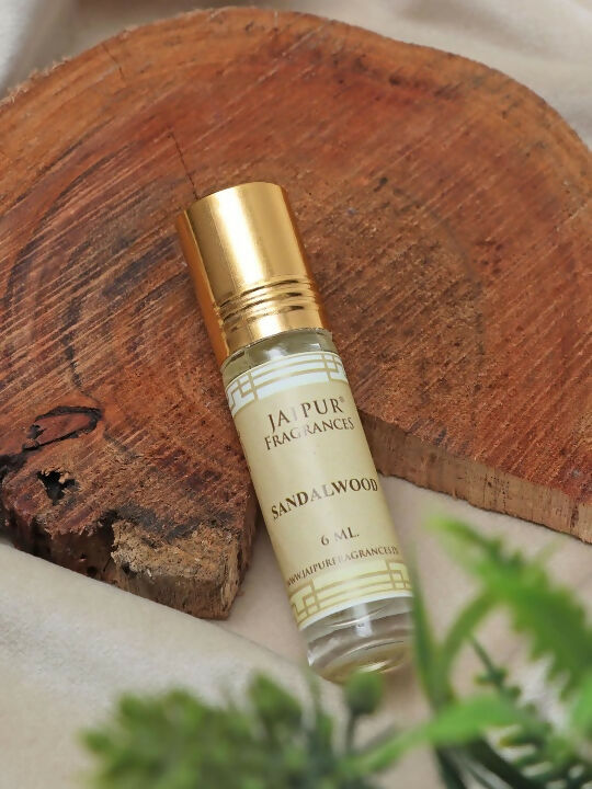 Jaipur Fragrances Sandalwood Long Lasting Attar