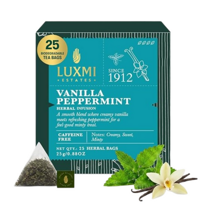Luxmi Estates Vanilla Peppermint Herbal Infusion