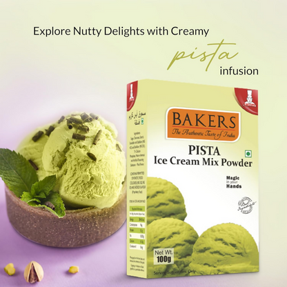 BAKERS Pista Ice Cream Powder
