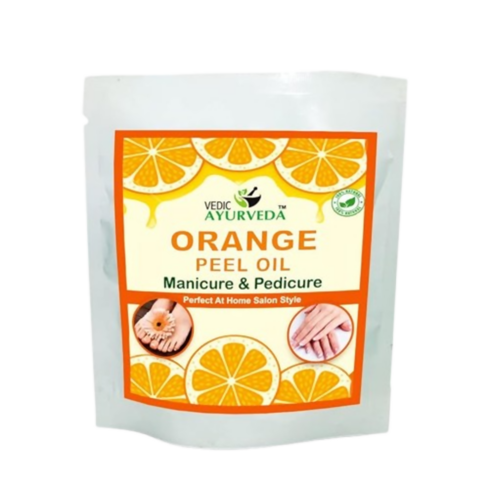 VedicAyurveda Manicure Pedicure Spa Kit Orange Peel Oil