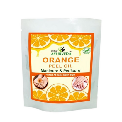 VedicAyurveda Manicure Pedicure Spa Kit Orange Peel Oil