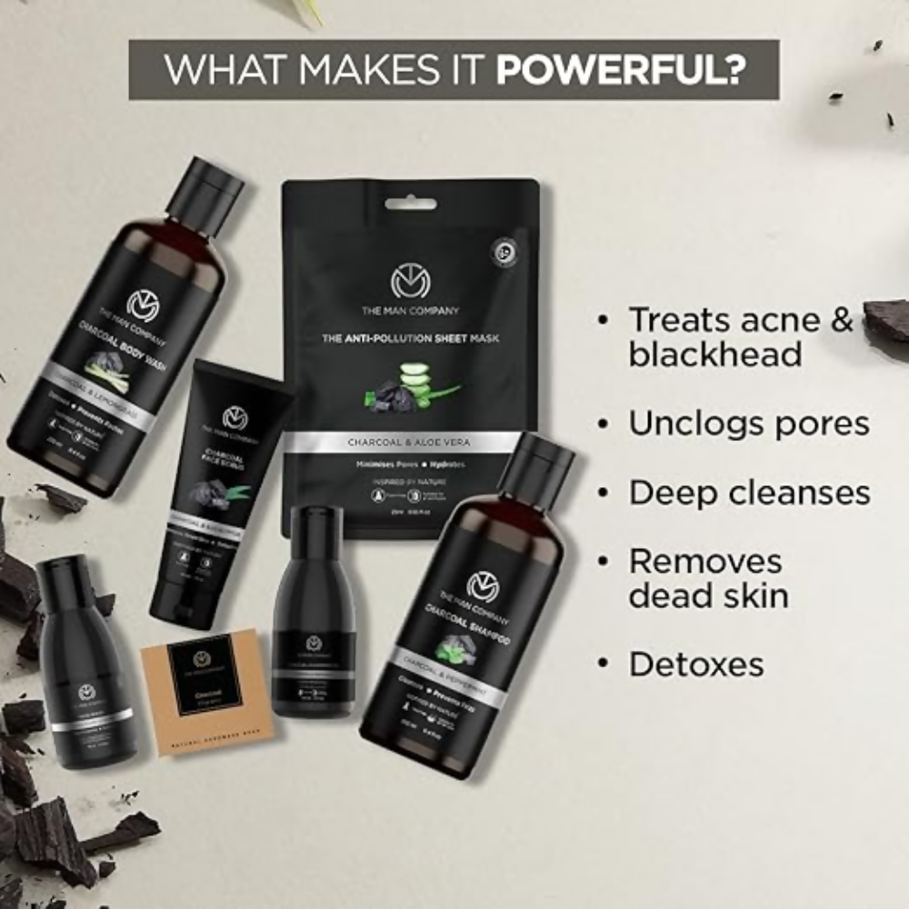 The Man Company Ultimate Charcoal Detan Kit